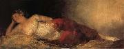 Francisco Goya Young Woman asleep oil
